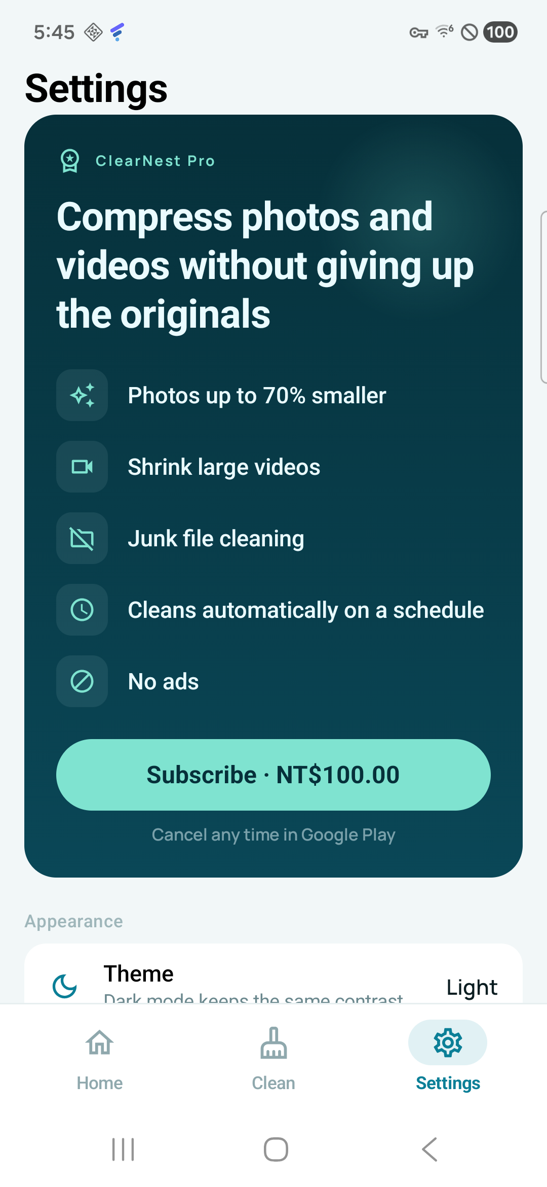 ClearNest settings and feature options